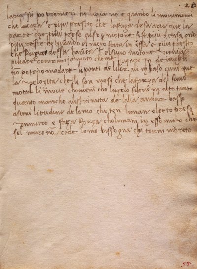 Estratto non firmato dal Codex Trivulzianus da Leonardo da Vinci