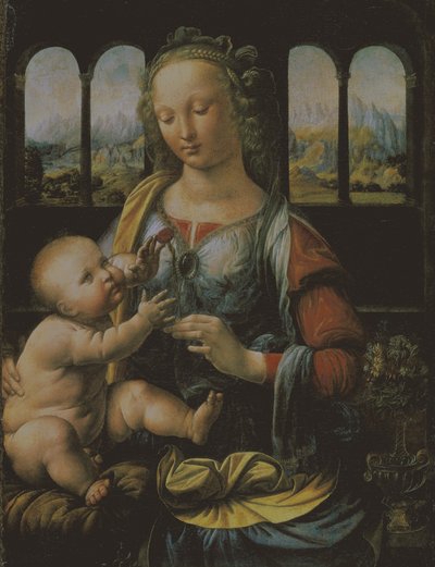 Vergine e Bambino da Leonardo da Vinci