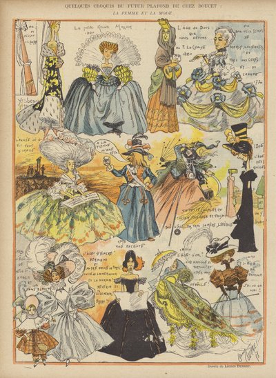 Illustrazione per Le Rire da Leonce Burret
