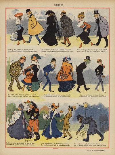 Illustrazione per Le Rire da Leonce Burret