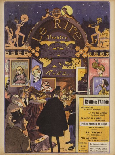 Illustrazione per Le Rire da Leonce Burret
