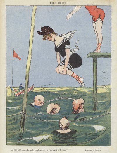Illustrazione per Le Rire da Leonce Burret
