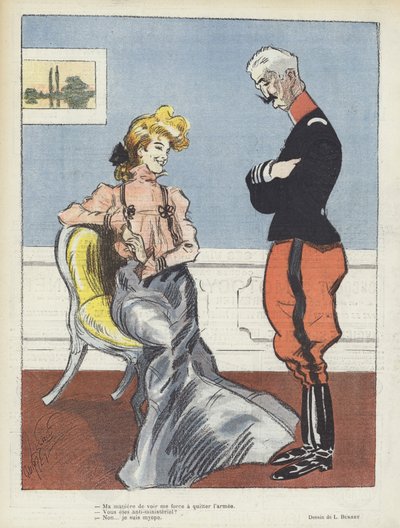 Illustrazione per Le Rire da Leonce Burret