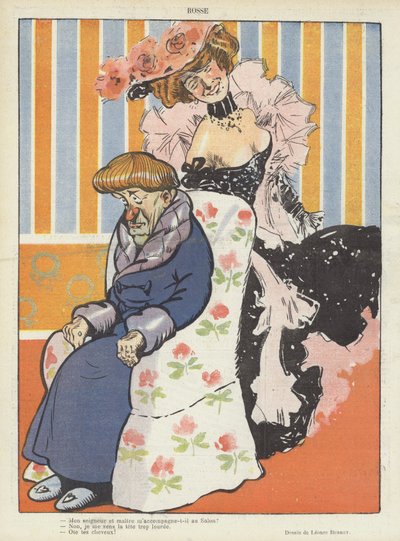 Illustrazione per Le Rire da Leonce Burret