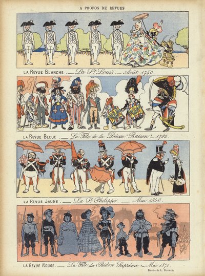 Illustrazione per Le Rire da Leonce Burret