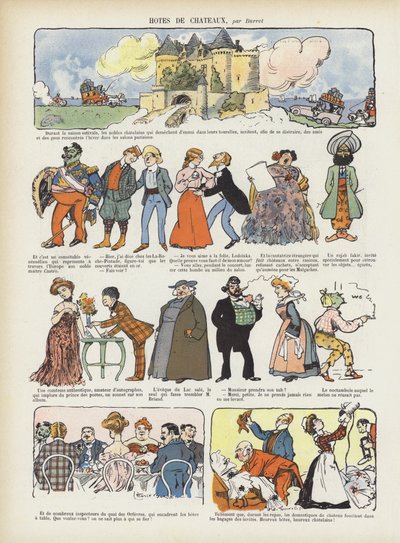 Illustrazione per Le Rire da Leonce Burret