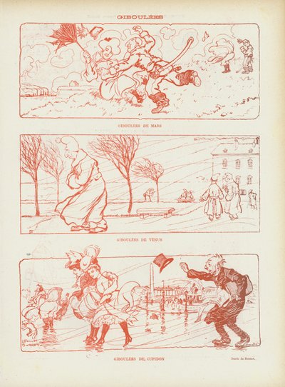 Illustrazione per Le Rire da Leonce Burret