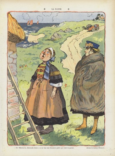 Illustrazione per Le Rire da Leonce Burret