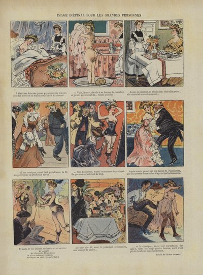 Illustrazione per Le Rire da Leonce Burret
