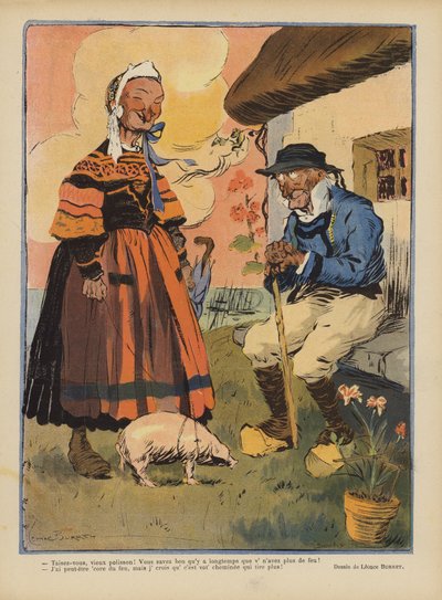 Illustrazione per Le Rire da Leonce Burret
