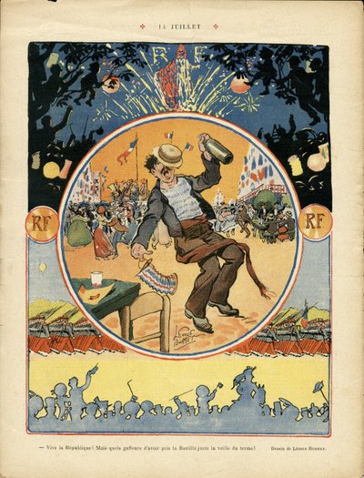 Illustrazione di Leonce Burret (1865-1915) in Le Rire da Leonce Burret
