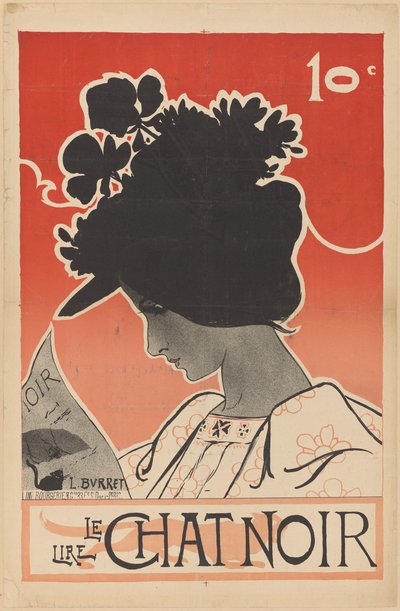 Poster per Le Chat Noir da Leonce Burret