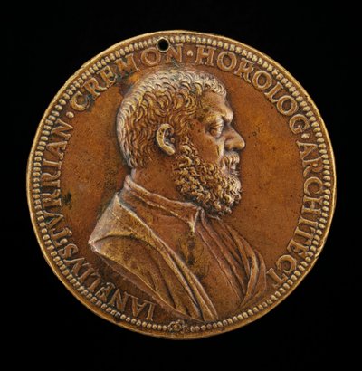 Giannello della Torre di Cremona, 1500-1585, ingegnere al servizio di Carlo V (recto) da Leone Leoni