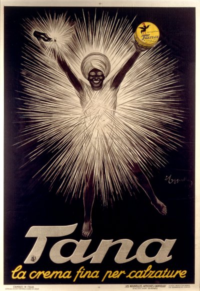 Pubblicità per lucido da scarpe Tana di Leonetto Cappiello, poster da Leonetto Cappiello