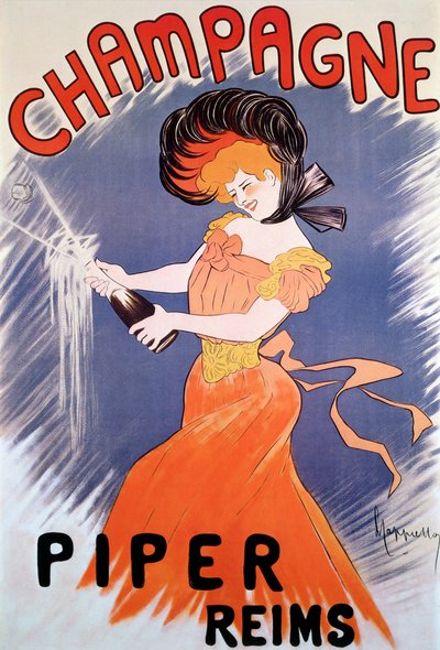Manifesto pubblicitario per Piper Champagne, XX secolo da Leonetto Cappiello