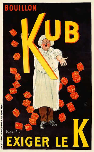 Bouillon Kub da Leonetto Cappiello