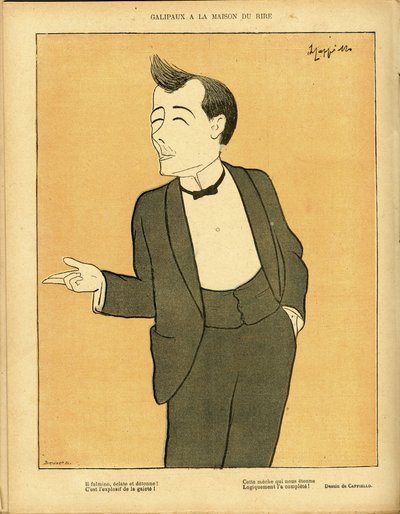 Illustrazione di Leonetto Cappiello in Le Lire, n. 297 da Leonetto Cappiello