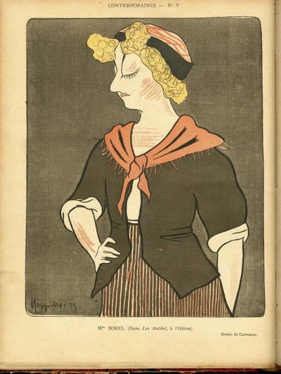 Illustrazione di Leonetto Cappiello in Le Rire da Leonetto Cappiello