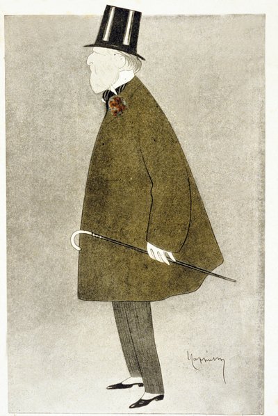 Jacques Doucet (1853-1929), stilista francese, noto per i suoi abiti eleganti, realizzati con materiali traslucidi e pastelli sovrapposti da Leonetto Cappiello
