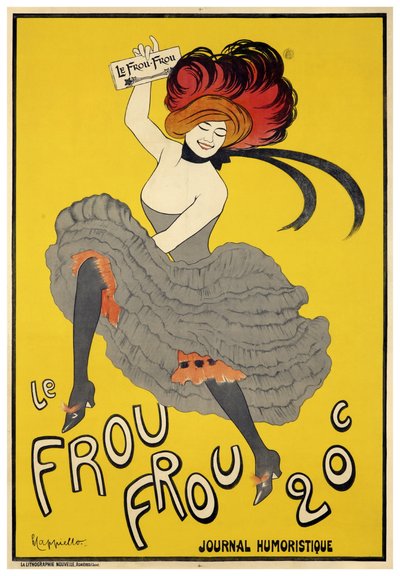 Le Frou-Frou (1899) numero inaugurale da Leonetto Cappiello