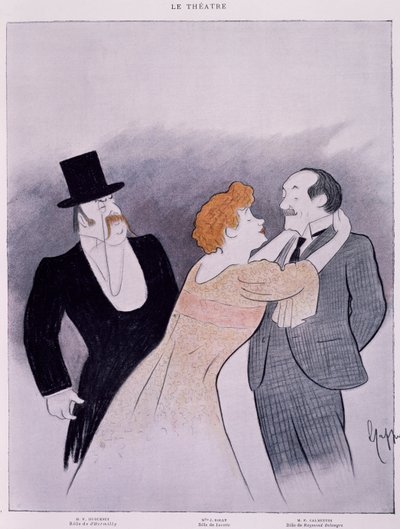 Lucette al Teatro del Ginnasio, di Leonetto Cappiello (1875-1942) da Leonetto Cappiello