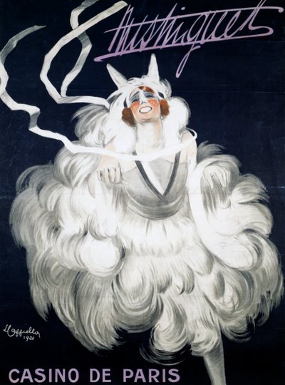 Mistinguett (1872-1956) al Casino de Paris da Leonetto Cappiello