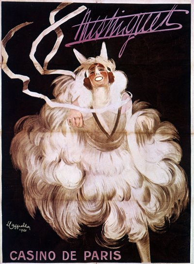 Mistinguett al Casino de Paris, poster di Leonetto Cappiello (1875-1942) da Leonetto Cappiello
