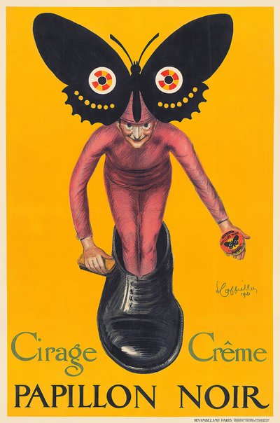 Papillon noir, 1921 da Leonetto Cappiello