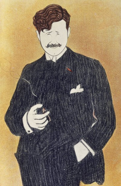 Ritratto di Georges Feydeau da Leonetto Cappiello