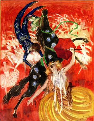 The circus - composition by Leonetto Cappiello (1875-1942) 1923 da Leonetto Cappiello