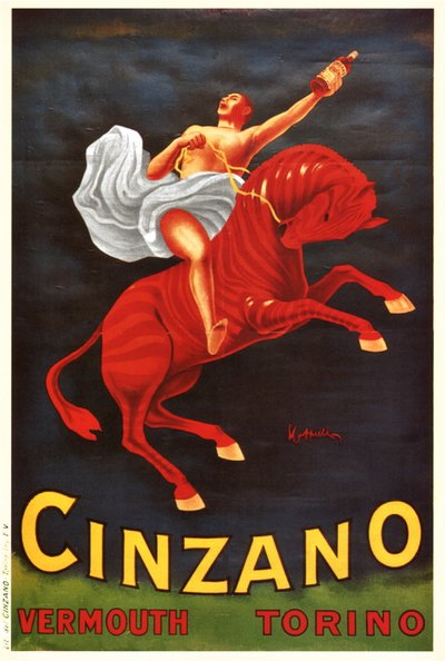 Vermouth Cinzano da Leonetto Cappiello