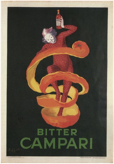 Pubblicità per Bitter Campari da Leonetto Cappiello