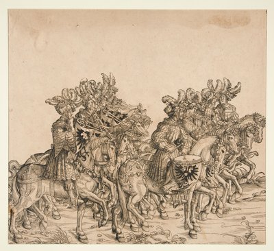 Trombettieri imperiali da Leonhard Beck