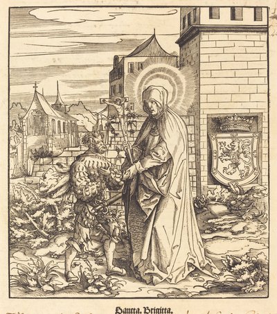 Santa Brigitta da Leonhard Beck
