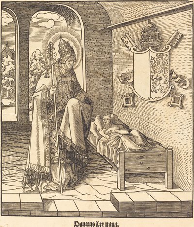 San Leone (Papa Leone IX) da Leonhard Beck