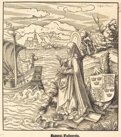 Santa Valpurga da Leonhard Beck