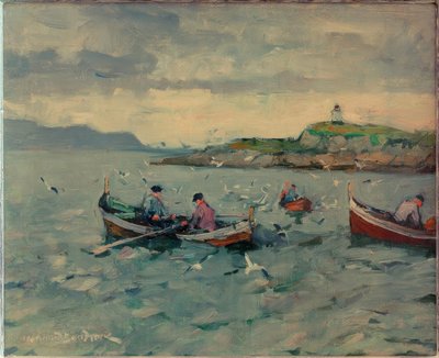 Pescatori alle Lofoten da Leonhard Sandrock