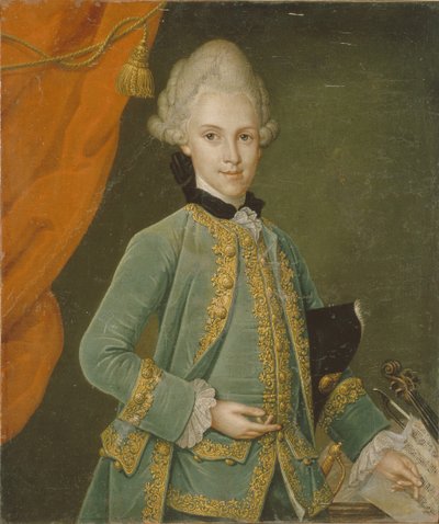 Ritratto del Conte Karl Gustav von Simolin 1715-1777 da Leonhard Schorer