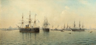 Incrociatori Minin e Kronstadt da Leonid Demyanovich Blinov