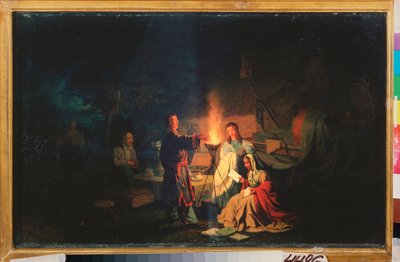 Commedianti a riposo da Leonid Ivanovich Solomatkin