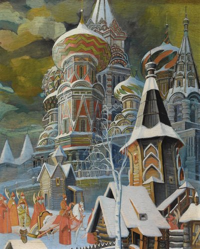 Cattedrale di San Basilio da Leonid Mikhaylovich Brailovsky