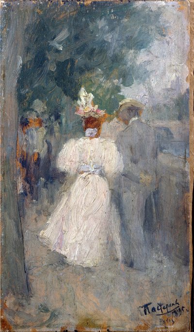Boulevard parigino da Leonid Osipovic Pasternak