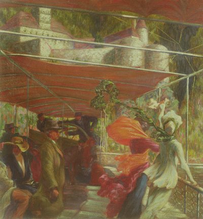 Sulla barca da diporto da Leopold Blauensteiner