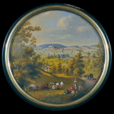 Vista di Weitra nel Waldviertel da Leopold Blonder