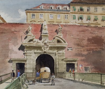 La vecchia porta di Carinzia a Vienna vista dall