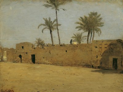 Il villaggio di Matarije da Leopold Carl Muller