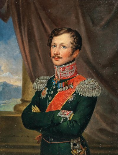 Ritratto del tenente generale Paul Andreas Edler von Rennenkampff da Leopold Fertbauer