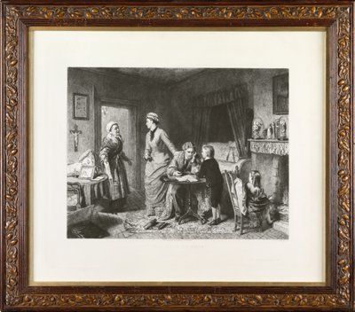 La strada della rovina: Arresto da Leopold Flameng