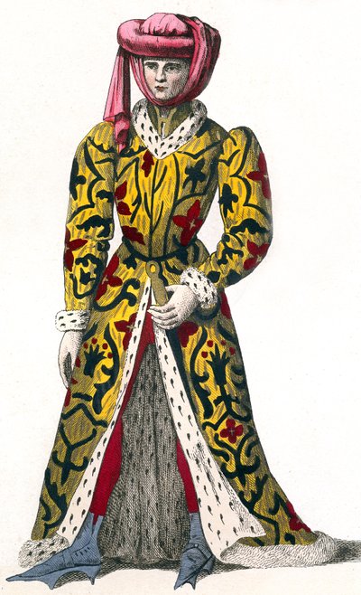 Louis De La Tremoille, conte di Joigny, sotto il regno di Carlo VII da Leopold Massard