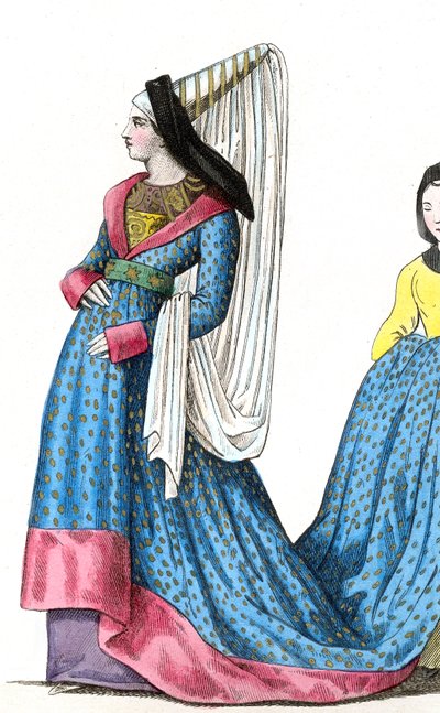 Margherita di Scozia figlia del re Giacomo I da Leopold Massard